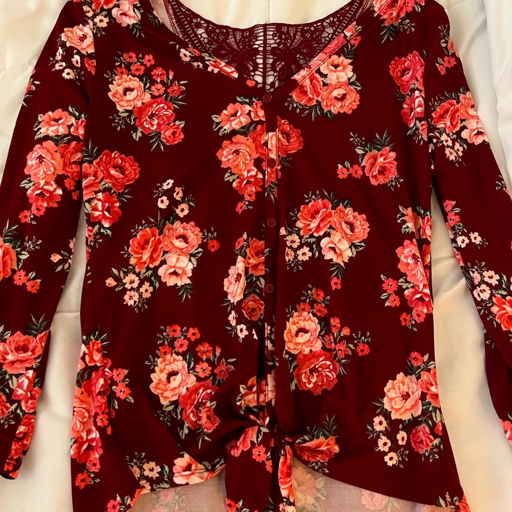 Flower Style Shirt